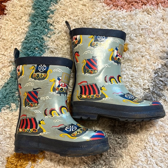 Hatley Viking rain boots - Picture 1 of 4